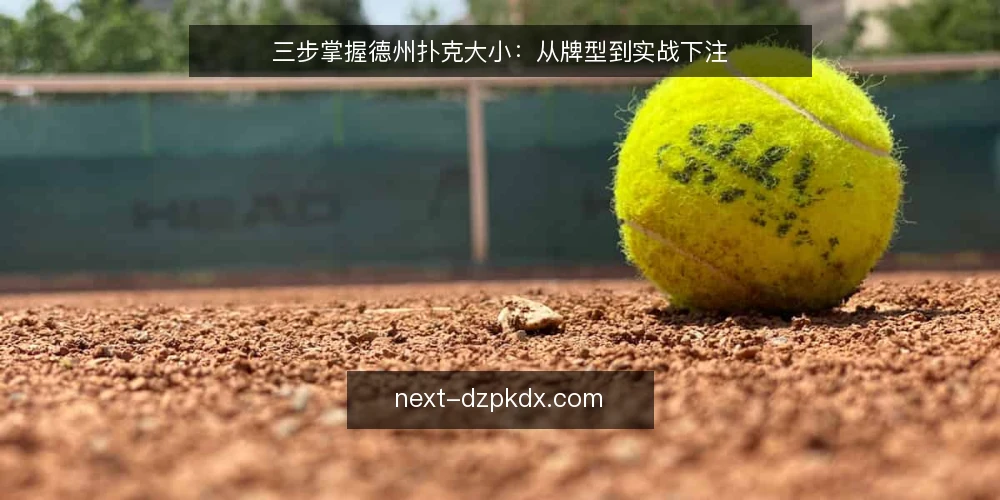 三步掌握德州扑克大小:从牌型到实战下注 — 第一步:明确德州扑克大小基准 配图